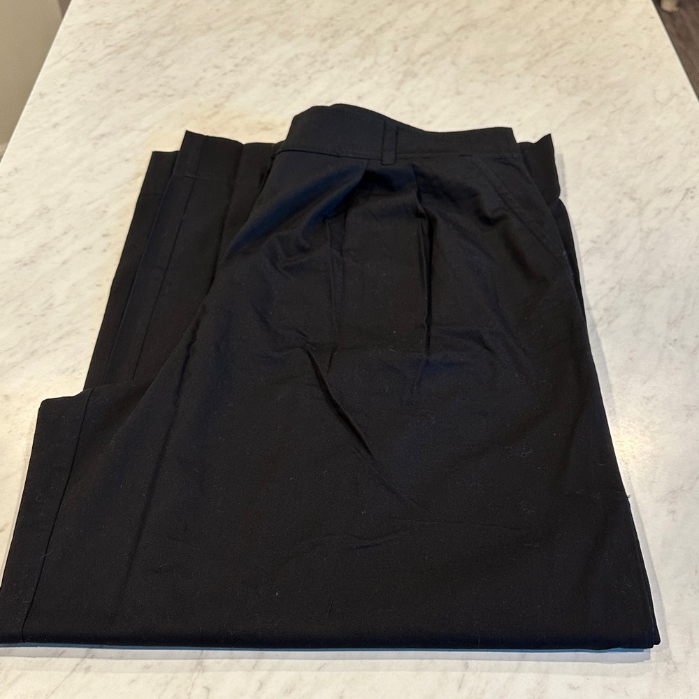 LOFT Charcoal Black Pants